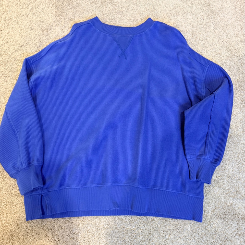 Aerie Royal Blue Knit Pullover